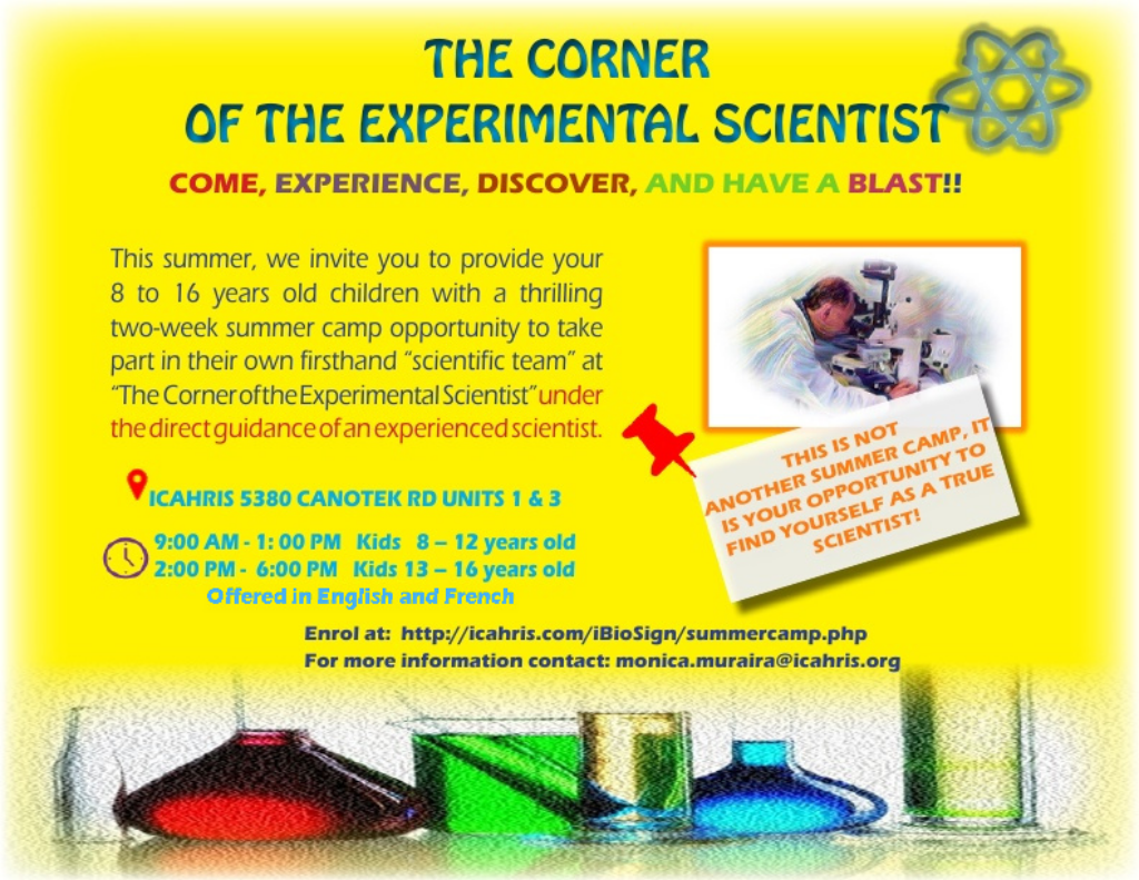 The Corner of the Experimental Scientist Promo Spot
